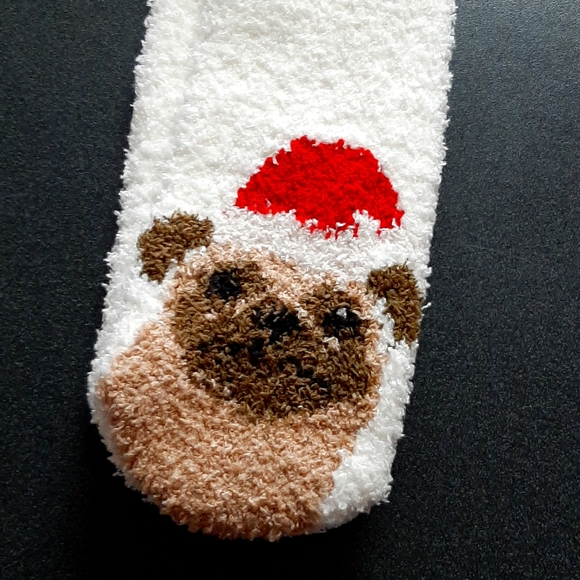 3 for $10 Old Navy Pug Cozy Socks - Picture 1 of 3